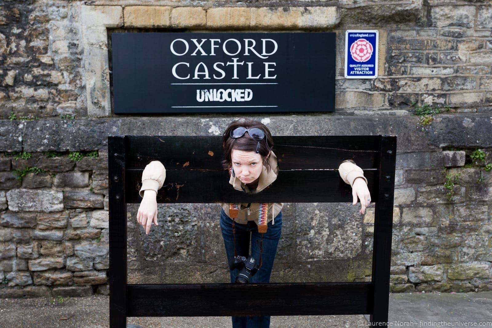 Oxford Castle Stocks