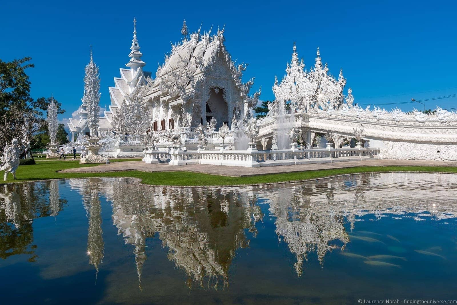 White temple Thailand