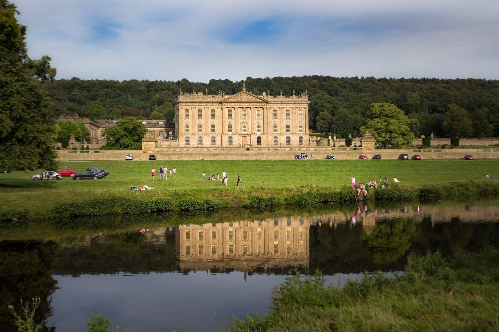 Stately Homes in England - Chatsworth House by Laurence Norah