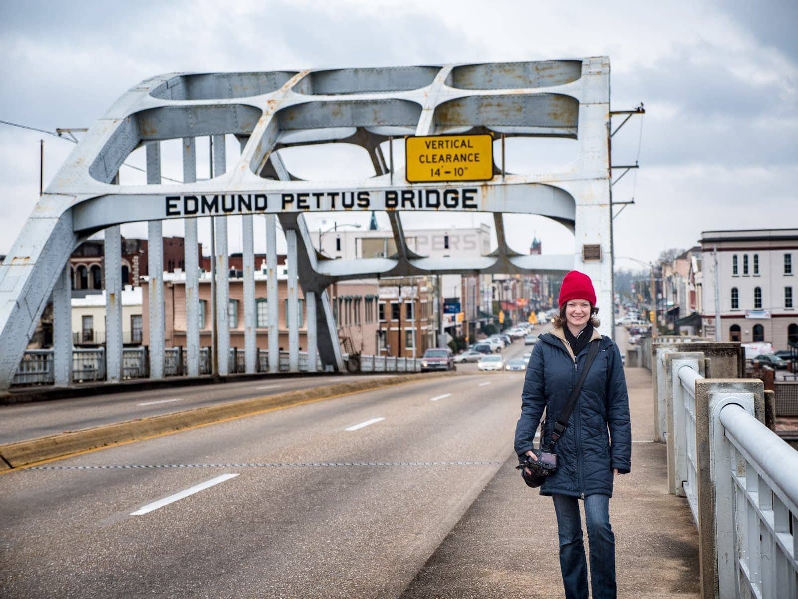 Edmund Pettus Bridge Selma Alabama by Laurence Norah-2