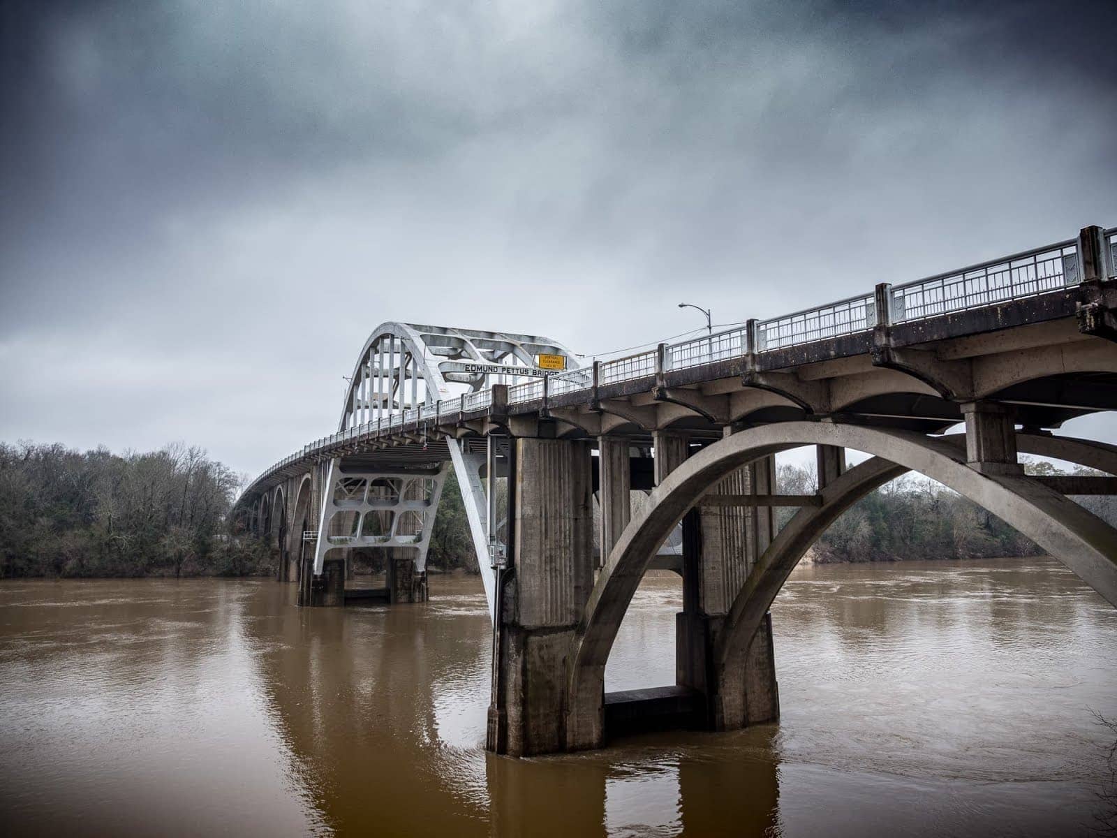 Edmund Pettus Bridge Selma Alabama by Laurence Norah