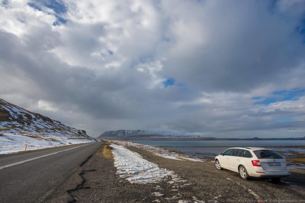 Car Road Iceland scenery