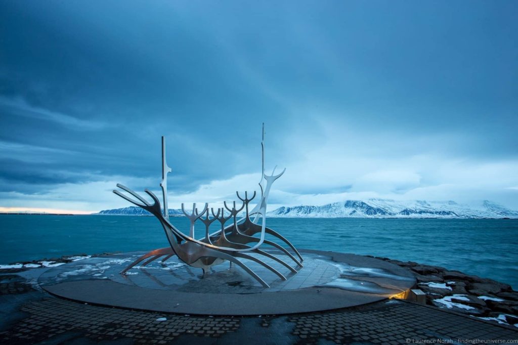 5 Days in Iceland - Sun Voyager Statue, Reykjavik