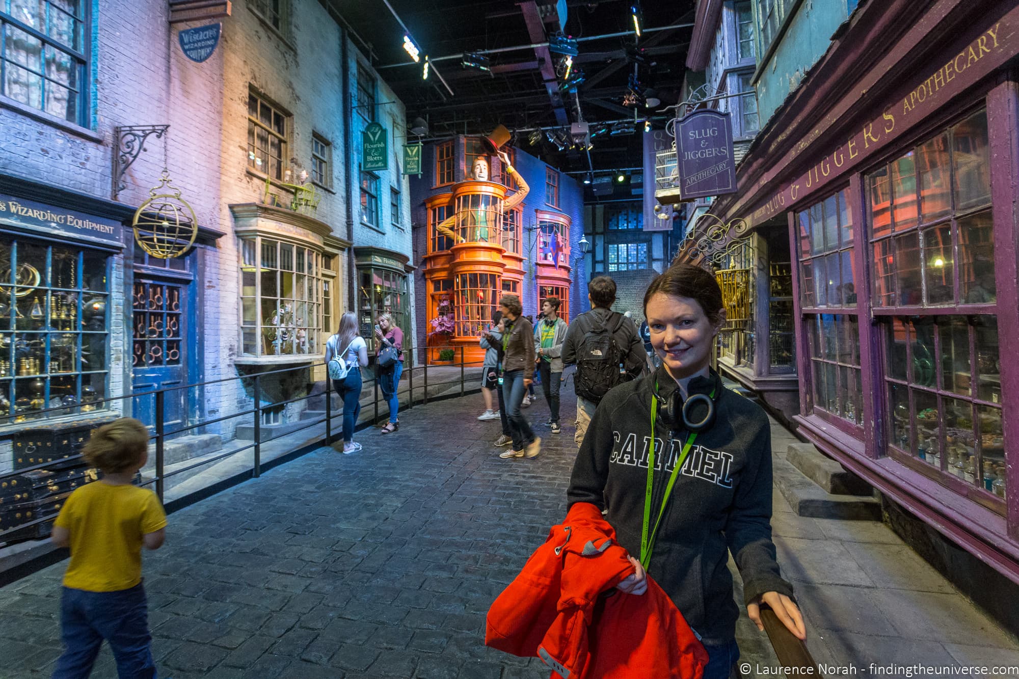 How long does it take to go around Harry Potter Studios?