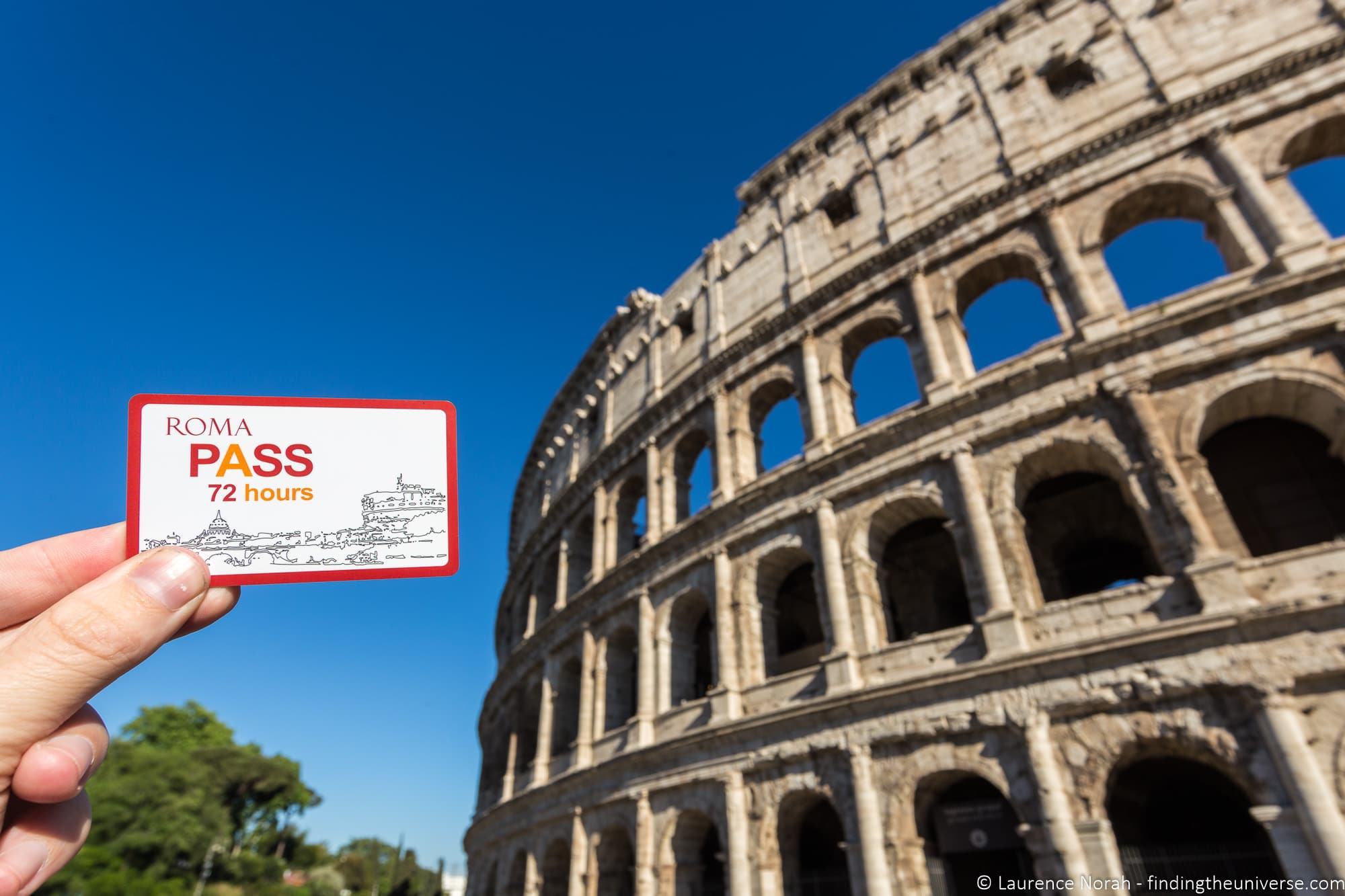 Coliseum Rome Roma Pass