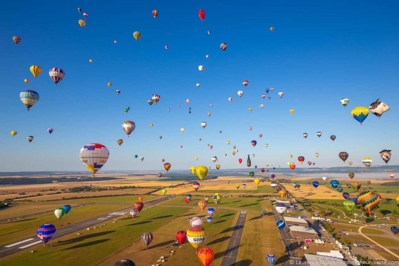 21 Photos from Europe's Largest Hot Air Balloon Event! Finding the