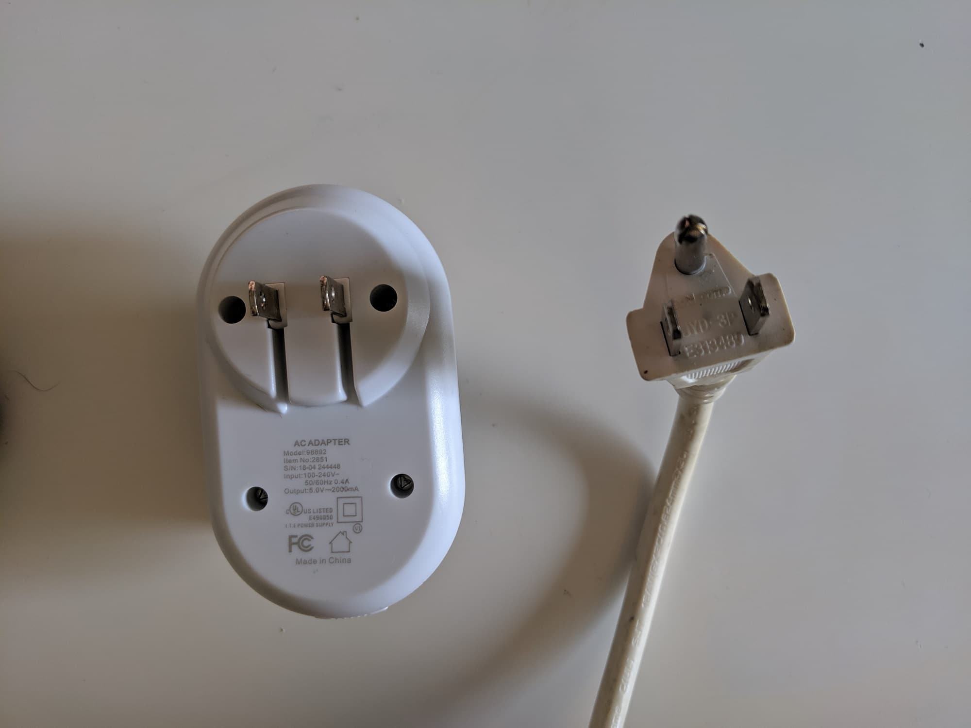 USA Type A and B plugs