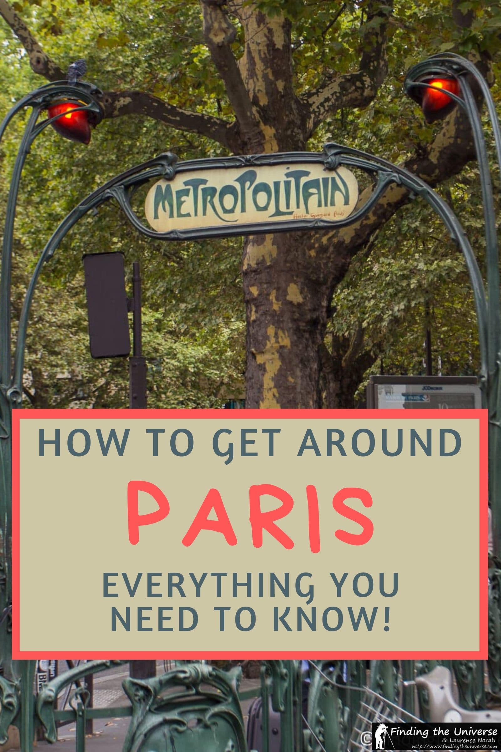 A detailed guide to how to get around Paris, including all the public and private transport options in Paris. Covers metro, rail, bikes, car etc...