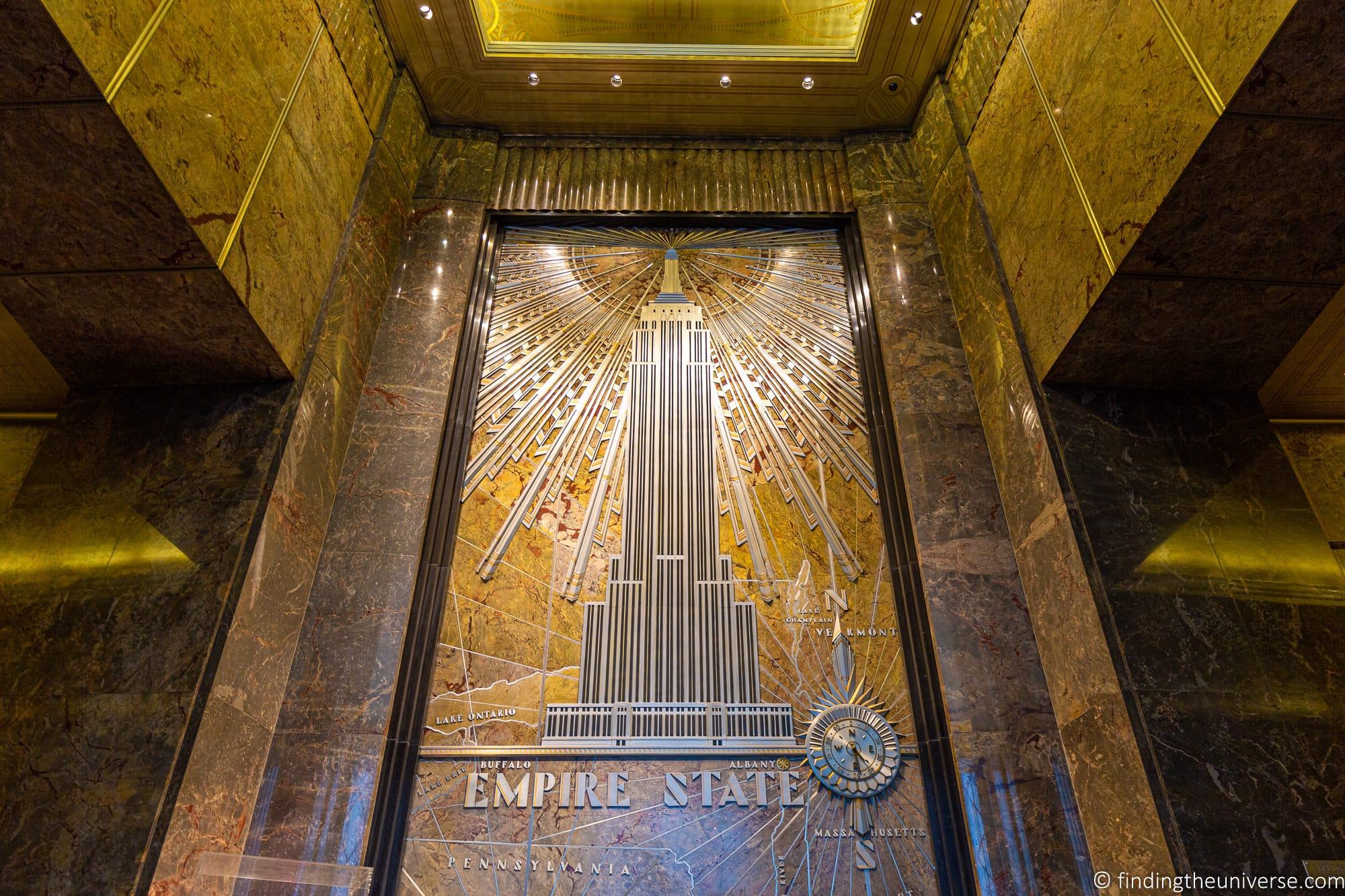 inside empire state building office