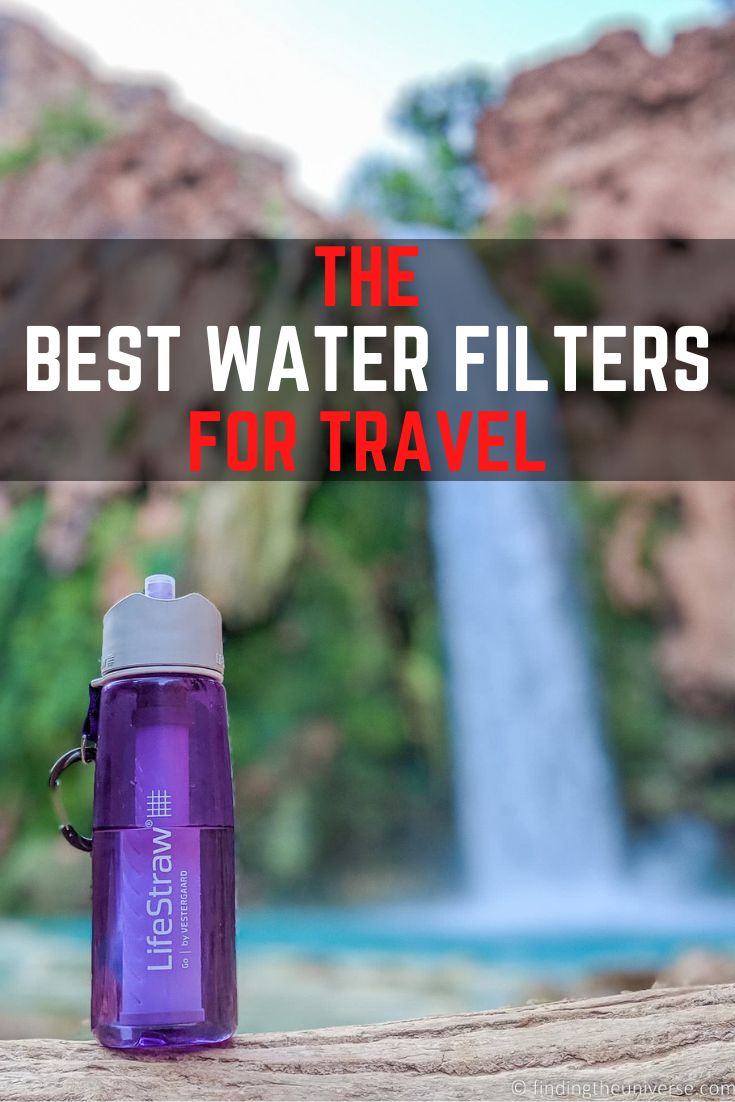 A detailed guide to water filters for travel. How they work, what to look for, when you might need a water filter and the best on the market