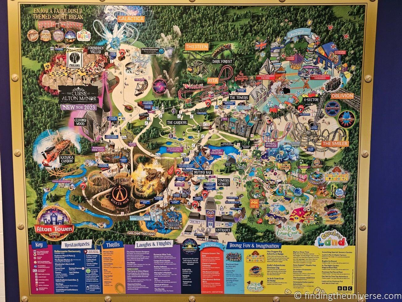 Alton Towers 2023 Map By Laurence Norah 1300x975 